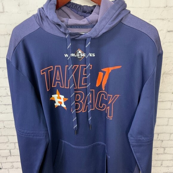 Majestic Authentic Collection Houston Astros 2019 Take It Back Sweatshirt XL E1 - Picture 4 of 8